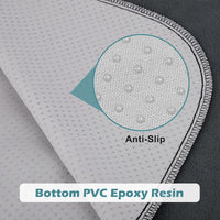 Washable Pee Pads for Dogs 72"x72" Reusable Dog Pads Extra Large - Grey / 48x48 Inch (Pack of 2) - image 4