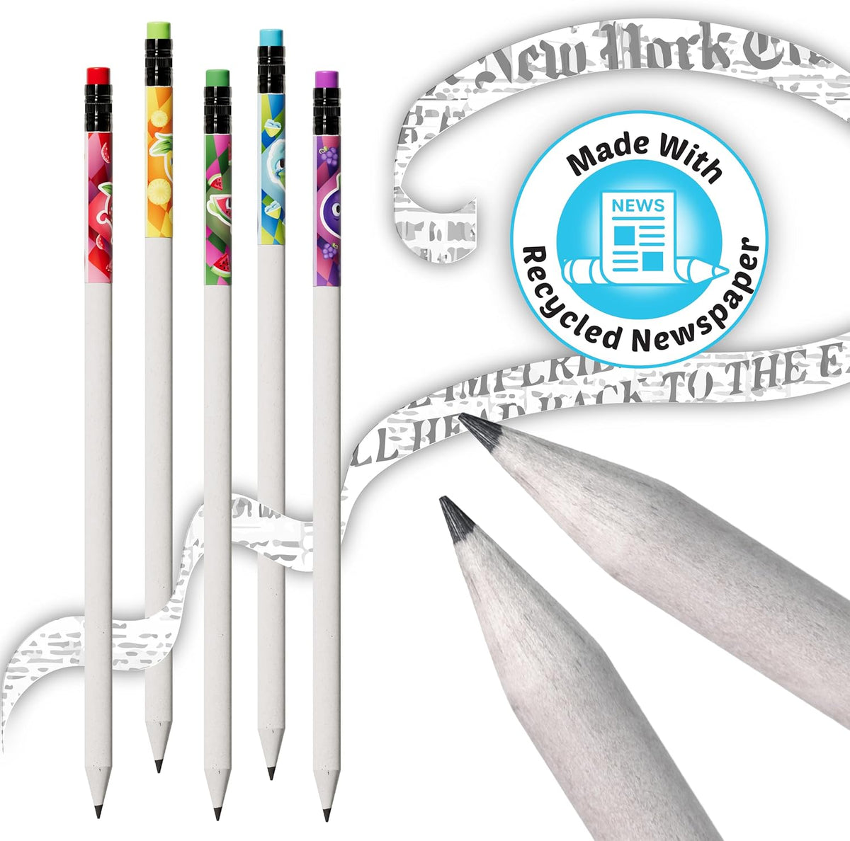 Halloween Smencils, HB #2 Gourmet Scented Pencils - Original - image 3