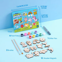 JOYIN 12 Wooden Magnet Painting Kit - Fantasy - image 3