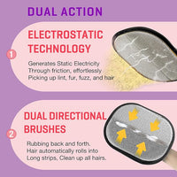 Pet Hair Remover Gloves for Cats & Dogs, Electrostatic Pet Hair Removal Gloves Brush for Pets Hair, Upgraded Animal Fur Removal Tool, Reusable Cats & Dogs Grooming Gloves for Hair Removal (1)