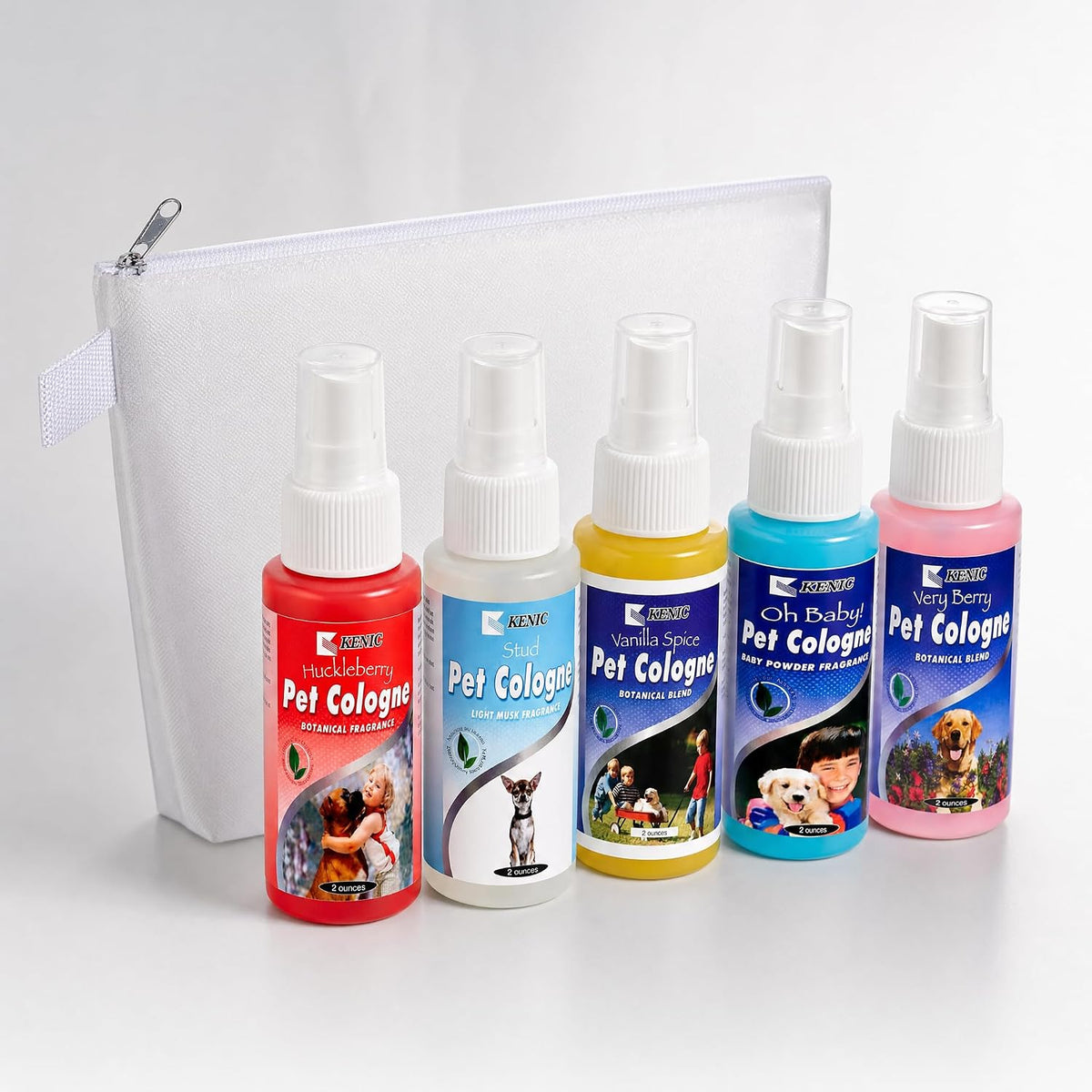 Pet Cologne, Long Lasting Scented Dog & Cat Deodorizing Spray - Variety Pack - image 3