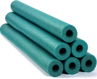 Hanaive white foam pool noodles, 6 pack, 52 inches long with hollow centers - view 6