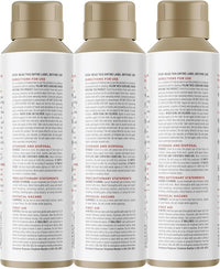Fragrance Free Insect Repellent, 12-Hour Mosquito & Tick Protection, Picaridin-Based, Water-Based, Lightweight, Quick-Drying, DEET Alternative, Face & Body Use, 3 Pack