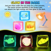 Squishy Fidget Toys Stress Cube - Stresscube-3set - image 2