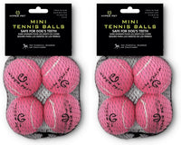 Hyper Pet Mini Extra Small Tennis Balls for Dogs - Pink / MINI 1.75" - 8 Pack