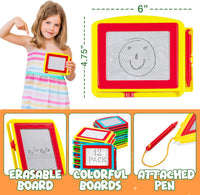 Magnetic Drawing Boards for Kids Erasable Sketch Tablets – Fun for Kids & Family - 12-Pcs - image 2