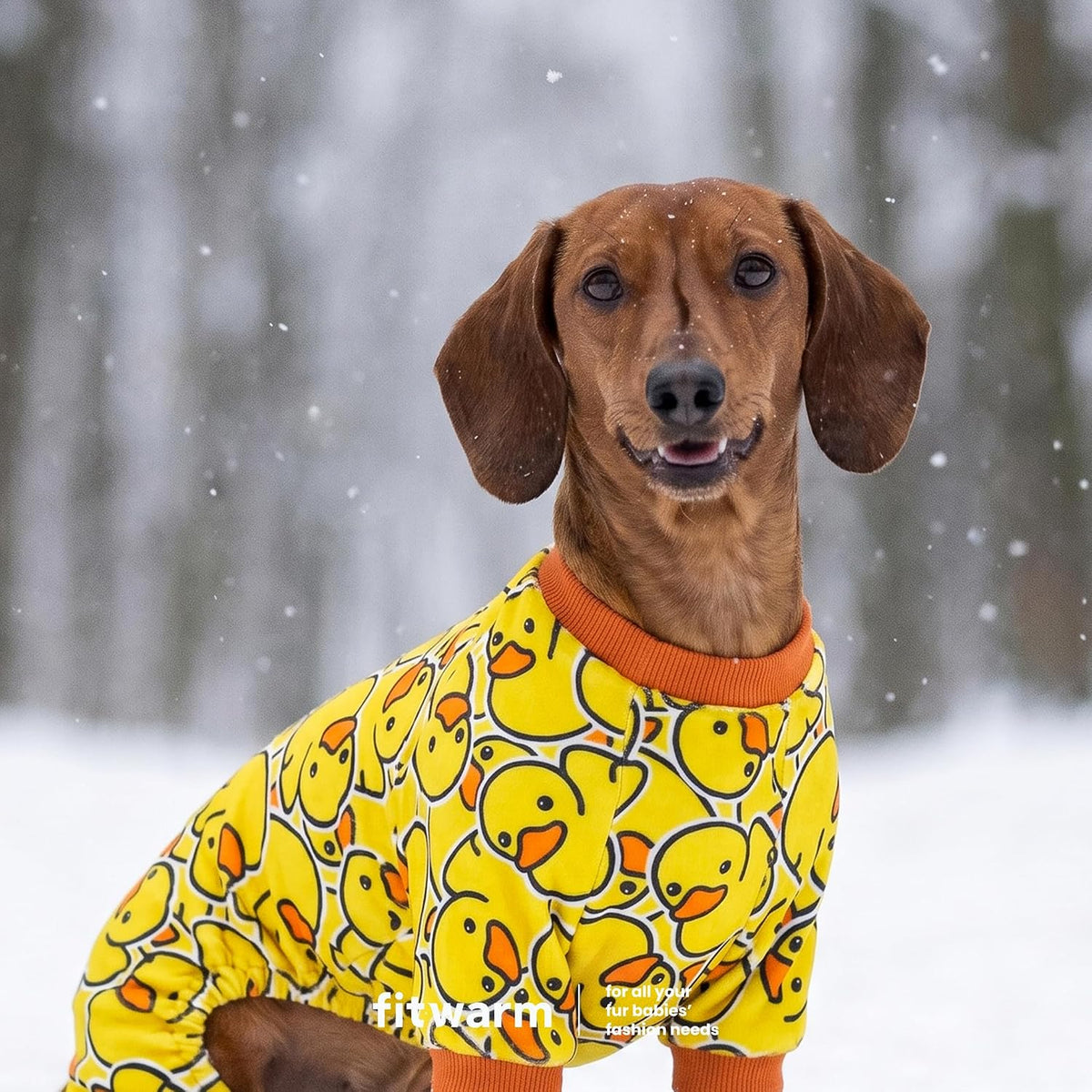Fitwarm Funny Duck Dog Pajamas - Duck / X-Large - image 4