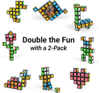 TOSY Magnet Cube 2x2, 8 Blocks, Glowing, UV Flashlight - Cube 2x2x2 (2-pack) - image 4