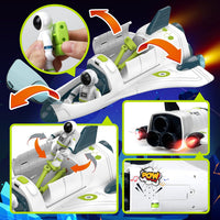 TOY Life Space Rocket Toys for Kids Shuttle Toy with Astronaut Figure - image 4