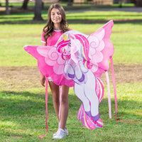 JOYIN 43.3'' Unicorn Kite Easy to Fly for Kids and Adults - Pink - image 2