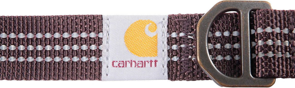 Carhartt Nylon Dog Collar Hunter Orange L – Essentials for Dogs - Deep Wine / Large 18-26"(L) X1"(W) - image 4