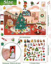 Cosomia 6 reusable puffy sticker books with princess, mermaid and garden themes - view 20