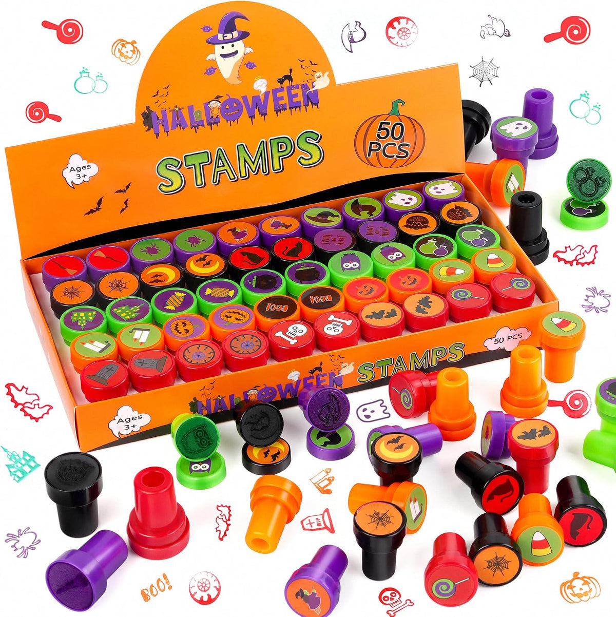 Halloween Stamps for Kids - Halloween