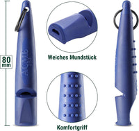 ACME Alpha 210.5 Dog Training Whistle with Enhanced Ergonomic Grip. - Baltic Blue - image 2