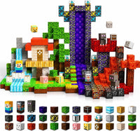 200 pcs Magnetic Blocks, Building Toys Gifts for Kids Age 3+ - Portal - 100 pcs