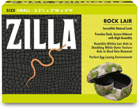 Zilla Rock Lair Naturalistic Hide for Snakes and Lizards - Small