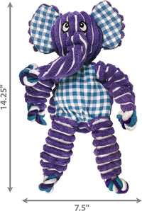 KONG Floppy Knots Rope and Plush Dog Toy - Elephant / Medium/Large - image 3