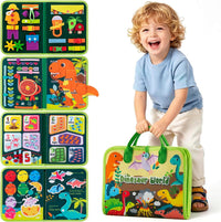Winblo Toddler Busy Board - Light Green
