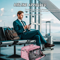 Bird Carrier Airline Approved - Pink - image 2