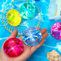 MARFOREVER Extra Large Diving Gem Pool Toys 60MM Extra Big Colorful - Extra Large Gems - image 4