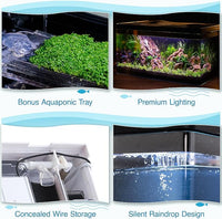 Harmony Aquatic Tank by Clairnara - Harmony Legend - iF Design Award Winning 10 Gallon All-in-One Aquarium