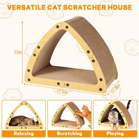 TIMIEEYA Cardboard Cat House - image 2