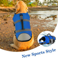 Mklhgty Hawaiian Dog Life Jacket - Blue / X-Small - image 2