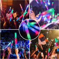 SHQDD 28PCS LED Foam Glow Sticks - 54 - image 4