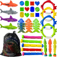 Jasonwell Pool Diving Toys Games - 31 PCS