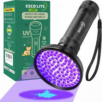 UV Flashlight Black Light - 100 LED