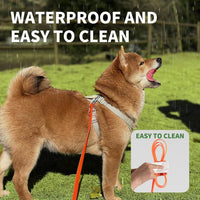 Dog Training Long Leash Waterproof Long Line Heavy Duty Outdoor - 10FT / Orange - image 4