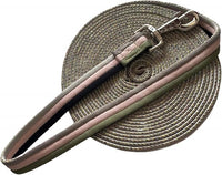 Premium Horse Training Lunge Line with Alloy Trigger Buckle for Accurate Equestrian Training of 26 Foot (8 Meters)