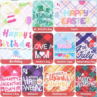 PAWCHIE Holiday Dog Bandanas 10 Packs - Holiday-Plaid(10 Pcs) - image 4