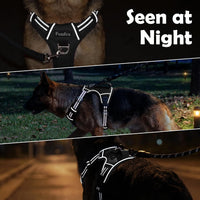 Funfox Dog Harness Medium Sized Dog - Black / Small - image 4