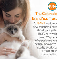 K&H Self-Warming Cat Bed Pad, Self Heating Pad - 21 X 17 Inches / Recyclable Box / Oatmeal/Chocolate - image 3