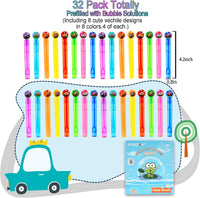 ritastar 32 mini bubble wands with Halloween designs in a gift box - view 26