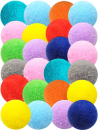 40 Pack Soft Fuzzy Play Balls Indoor Activity Toys for cats - Wild Play
