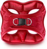 Comfort fit Step-in Dog & Puppy Harness - Comfortable All Weather Dog Vest Harness: Adjustable, Soft Padded, Easy to Put-on for Small, Medium-Sized Dogs.