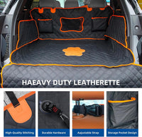 SUV Cargo Liner for Dogs,Waterproof Dog Trunk Cover with Side Flaps – Essentials for Dogs - Dog Paw / XL - image 3