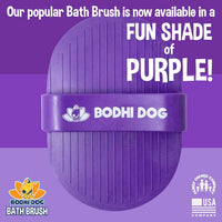 Bodhi Dog Shampoo Brush - Pet Grooming & Bath Supplies for Dogs and Cats - Bath Brush for Long - 2 Pack / Purple - image 3