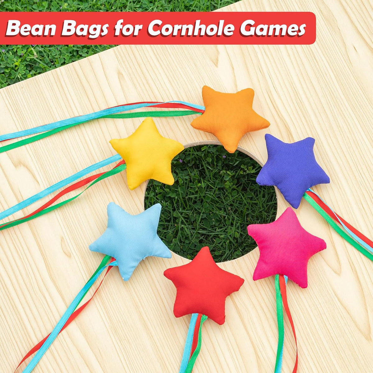 ZEBNYYA 8 chicken bean bags for kids in assorted colors with carry bag - view 7
