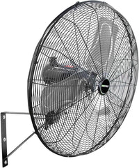 OEMTOOLS 30" Outdoor Wall Mount Fan, 80° Oscillating Fan 7200 CFM Max, Water Resistant, Use in Garage, Gym, Warehouse, Factory and Jobsite