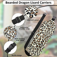 Bearded Dragon Leash and Harness Set, Bearded Dragon Accessories - Leopard - image 3