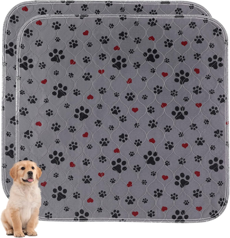 Washable Pee Pads for Dogs - 36X36 Inch（Pack of 2）