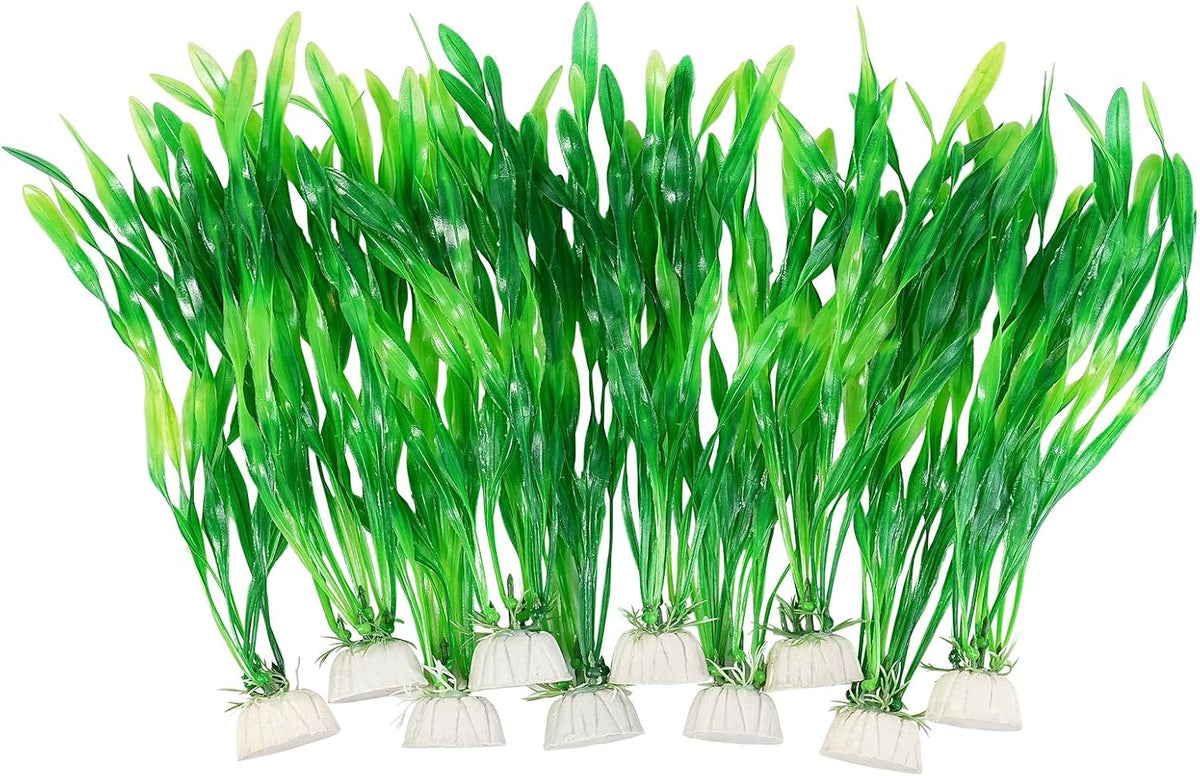 AQUANEAT Fish Tank Artificial Plants - 8inch