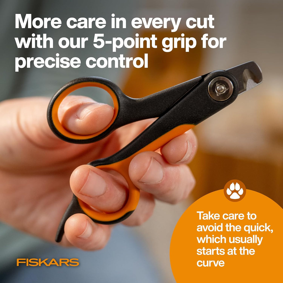 Fiskars Pet Large Nail Clippers - Small (Pack of 6) - image 4
