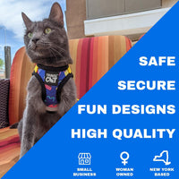Travel Cat Harness and Leash Set - Medium / 90s Cat - image 4