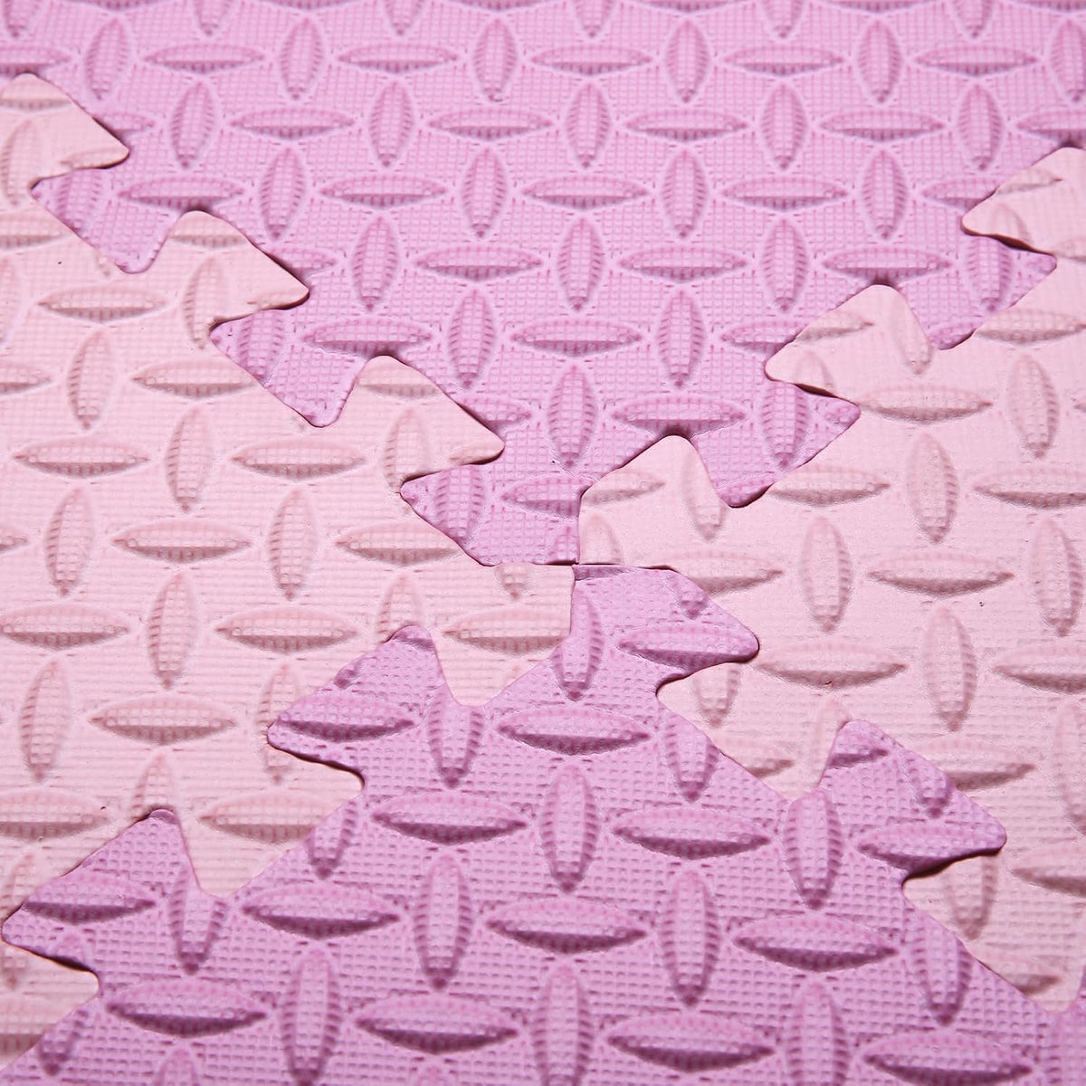 Foam Play Mat for Baby, Soft Non-Toxic Baby Playmat - Pink/Loli Pink / 16 Pcs/47.2*47.2 - image 4
