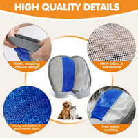 Huvamind reusable five-finger pet hair removal glove for dogs and cats - view 3