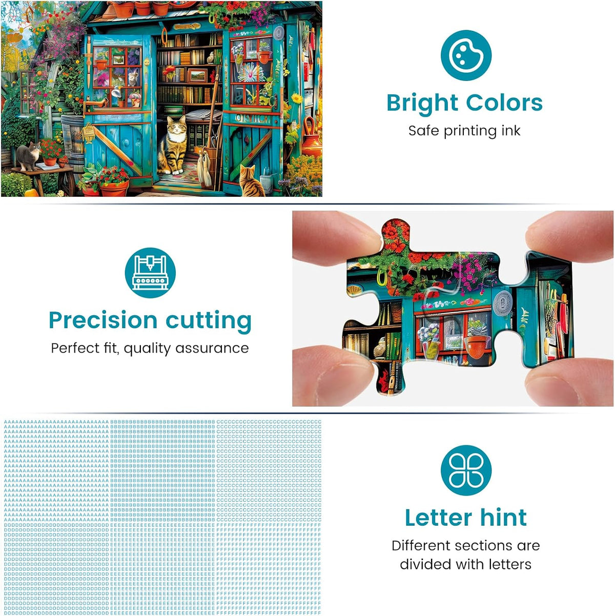 Jigsaw Puzzles for Adults 500 Pieces - Bookhouse - image 4